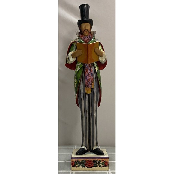 Jim Shore MAN CAROLER 2006 Here we Come Figurine 4005326 Heartwood Creek - Picture 1 of 10